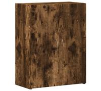 vidaXL Armario archivador madera ingeniería 60x32x77,5 cm en color Gris sonoma/Negro/Gris hormigón y más | almacenamiento funcional diseño moderno para baño dormitorio sala
