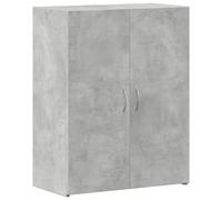 vidaXL Armario archivador madera ingeniería 60x32x77,5 cm en color Gris sonoma/Negro/Gris hormigón y más | almacenamiento funcional diseño moderno para baño dormitorio sala