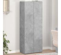 vidaXL Armario archivador madera de ingeniería Multicolor Gris Hormigón