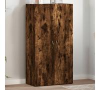 vidaXL Armario archivador madera ingeniería roble ahumado 60x32x115 cm