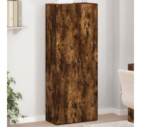 vidaXL Armario archivador madera ingeniería roble ahumado 60x32x153 cm