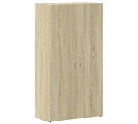 vidaXL Armario archivador Madera ingeniería Roble Sonoma 60x32x115 cm, Armario archivador, Mueble de almacenaje, Mueble de almacenaje de Oficina