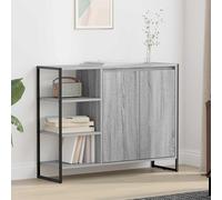 vidaXL Armario auxiliar Gris Sonoma 96.5 x 30 x 75 cm