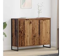 vidaXL Armario auxiliar Madera Vieja 96,5 x 30 x 75 cm