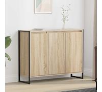 vidaXL Armario auxiliar Sonoma 96,5 x 30 x 75 cm Madera contrachapada
