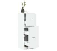 vidaXL Armario botiquín madera de ingeniería blanco 40x41x118 cm
