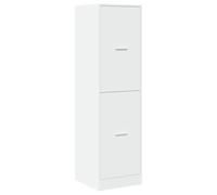 vidaXL Armario botiquín de madera de ingeniería Blanco 40x41x144,5 cm