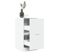 vidaXL Armario botiquín madera de ingeniería blanco 40x41x77,5 cm