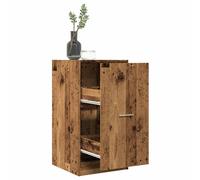 vidaXL Armario botiquín madera de ingeniería envejecido 40x41x77,5 cm