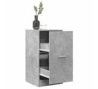 vidaXL Armario botiquín madera ingeniería gris hormigón 40x41x77,5 cm