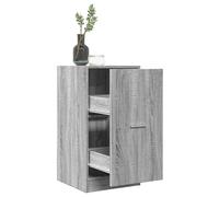 Armario de farmacia gris Sonoma, 40x41x77,5 cm, fabricado en material de madera