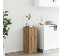 vidaXL Armario botiquín madera ingeniería roble artisian 30x41x77,5 cm