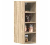 vidaXL Armario colgante de cocina Riga - Contrachapado color roble 20x29,5x60 cm