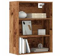 vidaXL Armario colgante de pared madera vieja 69,5x32,5x90 cm
