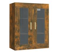 vidaXL Armario colgante de pared roble ahumado 69,5x34x90 cm