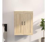 vidaXL Armario colgante de pared roble Sonoma 69,5x32,5x90 cm