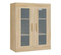 Vidaxl Armario de Pared Colgante 69,5x34x90 Cm Mueble de Almacenaje de Salón Sonoma oak