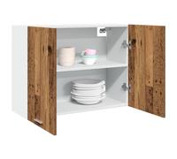 vidaXL Armario colgante "Lyon" de madera vieja, 80 x 31 x 60 cm, madera de ingeniería,
