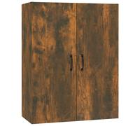 vidaXL Armario colgante madera de ingeniería 69,5x34x90cm en color Roble Sonoma/Negro/Marrón roble y más | diseño vintage industrial ideal para cocina salón comedor