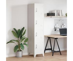 vidaXL Armario con 4 compartimentos, 38x45x180 cm