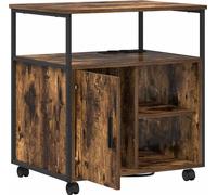 vidaXL: Armario con estación de carga, 61 x 46 x 67 cm, fabricado en material de madera