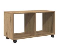 vidaXL Armario con Ruedas Madera ingeniería artisian 72x33x42,5 cm