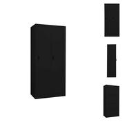 vidaXL Armario de 80x50x180 cm, acero - Armarios