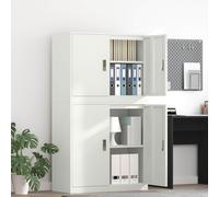 vidaXL Armario de almacenamiento 2 uds. 90 x 40 x 175 cm Acero