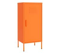 Vidaxl armario de almacenamiento acero naranja 42,5x35x101,5 cm