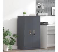 vidaXL Armario de almacenamiento Antracita 60 x 40 x 105 cm Acero