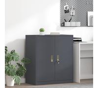 vidaXL Armario de almacenamiento Antracita 80 x 40 x 90 cm Acero