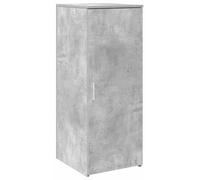 vidaXL Armario de almacenamiento, gris hormigón, 40x45x103,5 cm, material de madera