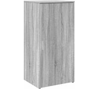 vidaXL Armario de almacenamiento, gris Sonoma, 50x45x103,5 cm, material de madera