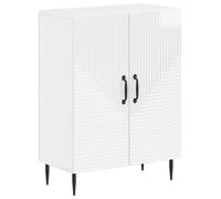 vidaXL Armario de almacenamiento para baño, modelo HAARLEM, blanco brillante