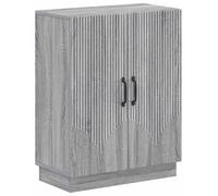 vidaXL Armario de almacenamiento para baño, modelo HOORN, color gris Sonoma