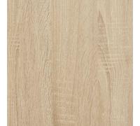 vidaXL Armario de almacenamiento para baño, modelo HOORN, en roble Sonoma