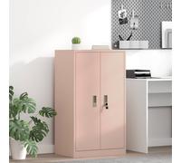 vidaXL Armario de almacenamiento Rosa 60 x 40 x 90 cm Acero
