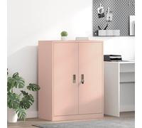 vidaXL Armario de almacenamiento Rosa 80 x 40 x 105 cm Acero