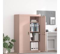vidaXL Armario de almacenamiento Rosa 90 x 40 x 140 cm Acero