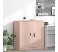 vidaXL Armario de almacenamiento Rosa 90 x 40 x 90 cm Acero