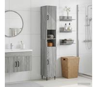 vidaXL Armario de Baño con Estante Abierto HAARLEM Sonoma gris