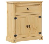 vidaXL Armario de baño Corona – madera maciza de pino 70x33x80 cm