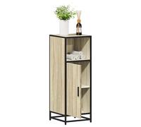 vidaXL Armario de baño de roble Sonoma 35x37,5x100 cm Madera de ingeniería