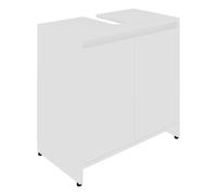 Vidaxl armario de baño madera contrachapada blanco 60x33x61 cm