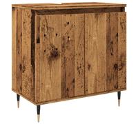vidaXL Armario de baño madera de ingeniería 58x33x60 cm en color Roble Sonoma/Roble artisan/Madera antigua y más | almacenamiento funcional diseño moderno para baño dormitorio sala