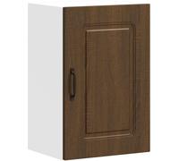 vidaXL Armario de cocina colgante Kalmar, color marrón, aspecto de roble, material de madera