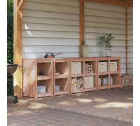 vidaXL Armario de cocina de exterior MEPPEL 4 uds.