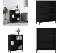 vidaXL Armario de estanterías , 69,5 x 32,5 x 90 cm, material de madera - Armario de estanterías - Estanterías - Armario de almacenamiento - Librería