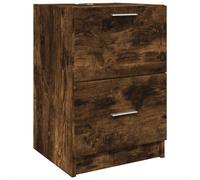vidaXL Armario de lavabo madera de ingeniería 40x37x59 cm en color Blanco/Roble Sonoma/Gris sonoma y más | almacenamiento funcional diseño moderno para baño dormitorio sala