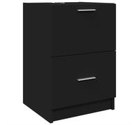 vidaXL Armario de lavabo madera de ingeniería 40x37x59 cm en color Blanco/Roble Sonoma/Gris sonoma y más | almacenamiento funcional diseño moderno para baño dormitorio sala